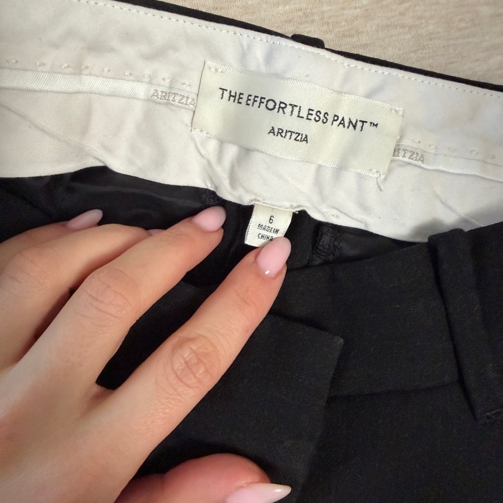 Aritzia Classic Black Trousers